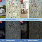 3D Stained Glass Window Film, Decorative Window Privacy Film - Image 5