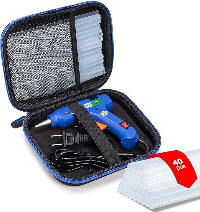 Hot Glue Gun Kit, 40 Glue Sticks by Bjabtan