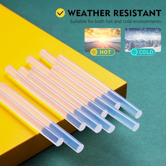Magicfly Mini Hot Glue Gun Sticks, Huge Pack of 300, Compatible - Image 2