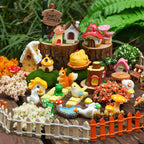 118 PCS Mini Fairy Garden Accessories Kit Miniature Garden Decorations Set Tiny - Image 7