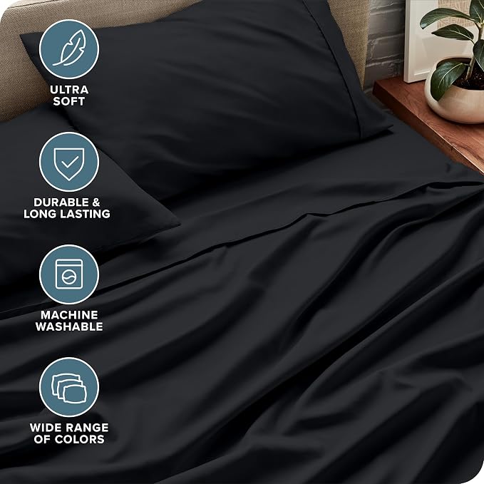 Bare Home Queen Sheet Set - Image 4