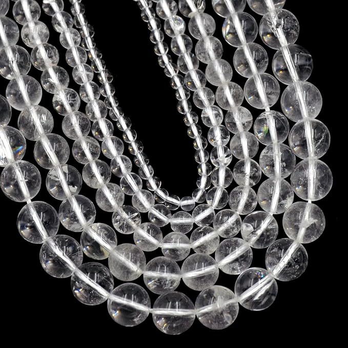 AD Beads Natural Gemstone Round Loose Beads 15" by ADBeads
