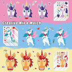 48 Sheets Create Unicorn of Dreams Stickers, Make Your Own Stickers - Image 3