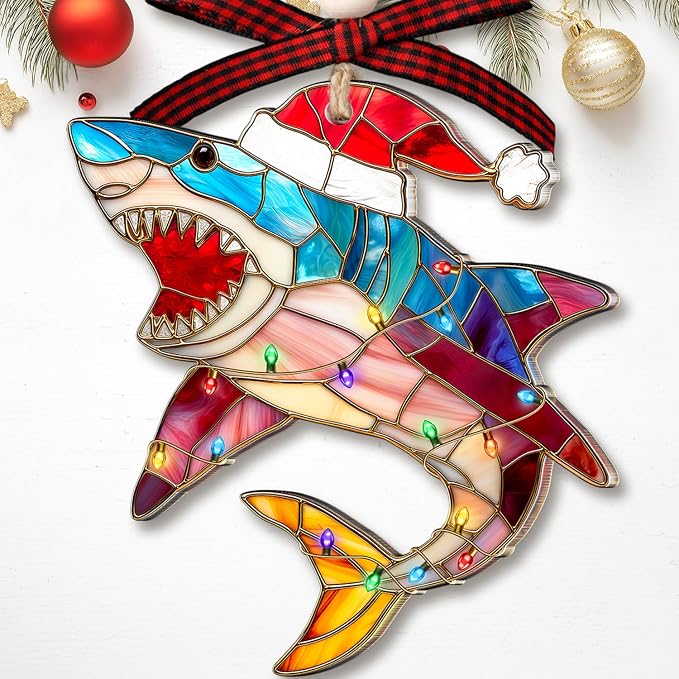 Shark Ornament 2025 by DEARMOMENT