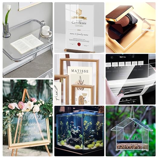 KINLINK 20x24 Plexiglass Sheets 1/8 inch Thick, 3mm Clear Cast Acrylic Sheet - Image 6