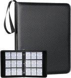 Card Binder – 720 Capacity, Zippered Trading Card Holder by Unknown