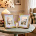 eletecpro 8x10 Vintage Picture Frame, Glass Cover, Horizontal or Vertical - Image 6