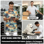 Professional Grooming Smock Unisex, Water Resistant Anti-Static | Hairdresser - Image 4