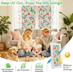 SOMWISE Rainbow Window Privacy Film, Heat Control, UV Blocking, Anti-Glare - Image 4