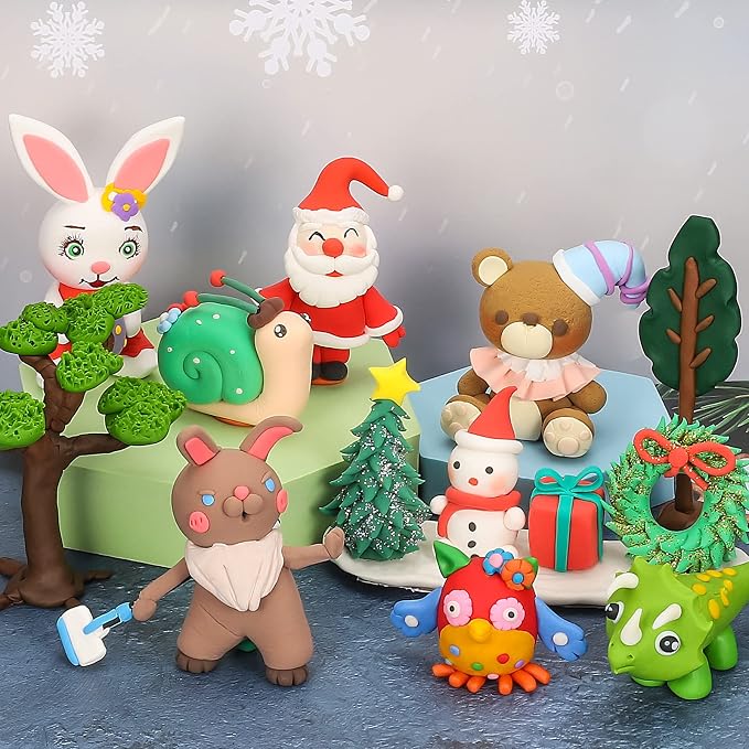 Air Dry Clay Kit for Kids – 64 Colors 15g Each, Non-Toxic Modeling Clay Set | - Image 6
