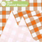 Smiry Rectangle Table Cloth, Waterproof Vinyl Tablecloth - Image 4