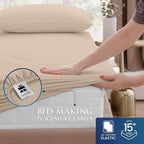 Utopia Bedding Twin Size 3 Piece Sheet Set - Image 3