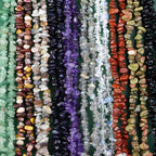 Crystal Chips with Holes for Jewelery Making 5mm-8mm Natural Gemstone Beads - Image 7
