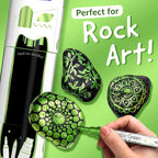 5 Metallic Acrylic Green Paint Pen - Image 3