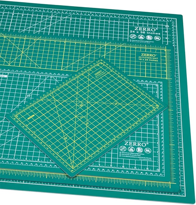 ZERRO Self Healing Cutting Mat 24" x 36", Double Sided & Non-Slip | - Image 5