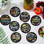 Gemozaic 8PCS Inspirational Diamond Art Coasters Kit - Image 3