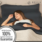 Bella Coterie | Luxury Bamboo Viscose Queen Size Pillowcase Set | 100% - Image 5