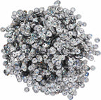 Mandala Crafts 6mm Cup Holographic Pewter Sequins - Image 2