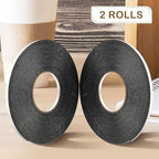 Tatuo 2 Rolls Double Sided Foam Tape 1/4 Inch by 50 Feet Black PE Foam Tape - Image 2