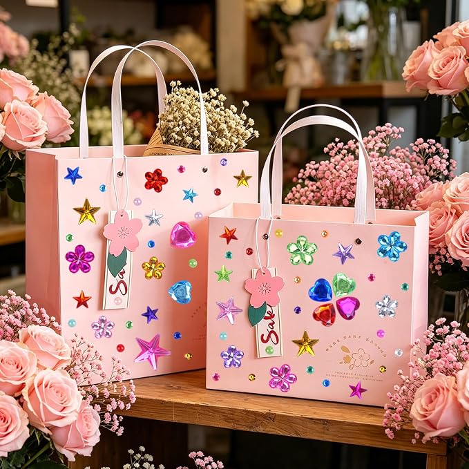 2078PCS Gem Stickers Large Rhinestone Stickers Self Adhesive Acrylic Gems DIY - Image 6