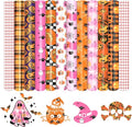 HTVSTD Halloween Permanent Adhesive Vinyl, 10 Sheets of 12x10 inches Pink by CraftingEveryday
