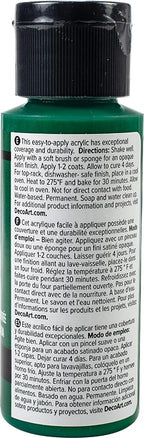 Deco Art GLASS PAINT 2OZ GREEN, us:one size - Image 2
