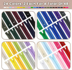 Zippers for Sewing, DOITEM Nylon Coil Zippers - Image 2