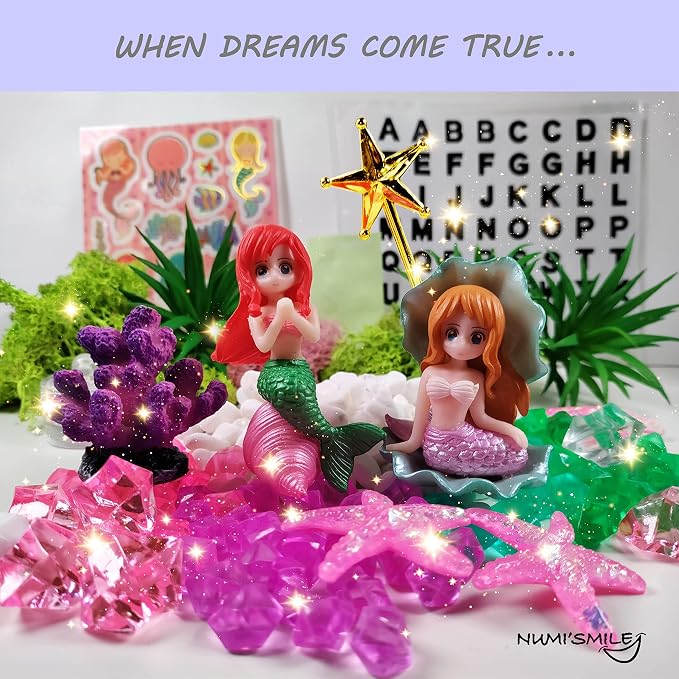 Make Your Own Light-Up Mermaid Terrarium Kit - Image 7