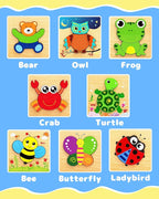 Bekayshad Wooden Puzzles Toddler Toys Gifts - Image 4