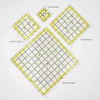 Quilting Rulers Sewing Ruler, Acrylic Quilting Ruler Templates, Precision - Image 2
