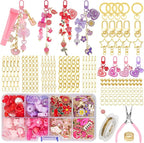 Ecoofor 458 Pcs Keychain Making Kit — Includes 19 Keychain Clips, 25 Extender - Image 7
