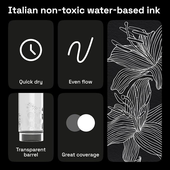 ARTISTRO White Paint Pens - Image 4