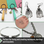 Mr. Pen- Open Jump Rings Set, 6 Assorted Sizes, Jewelry Making Findings - Image 4