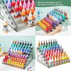 Acrylic Paint Organizer, Painting Bottle Holder, Acrylic Paint Storage Organizer - Image 6