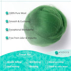 Natural Wool roving, 2 OZ. Best Wool - Image 3