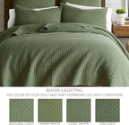 Levtex Home Cross Stitch Reversible Full/Queen Quilt Set and 2 Pillow Shams - Image 4