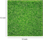 KISEER 6 Pack Fairy Garden Grass 12 x 12 Inches Miniature Artificial Craft Grass - Image 2