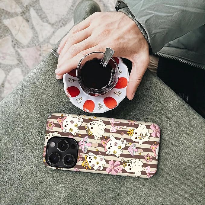Case for iPhone 15 Pro, Scratch Resistant Hybrid Double Layer Hard Shell，Cute - Image 7