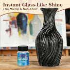 Muanxious Air Dry Clay Glaze — No-Tack High Gloss Waterproof Clear Varnish & - Image 2