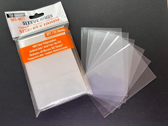 Sleeve Kings Magnum 7 Wonders Card Sleeves 65 X 100 mm - Image 4
