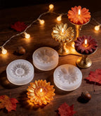 4 Pcs 3D Flower Silicone Molds Daisy Sunflower - Image 8