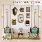 Wonderjune 7 Pcs Vintage Picture Frames Set - Image 5
