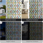 ADD.HERES Window Privacy Film, Stained Glass Decorative Static Cling, Removable - Image 6