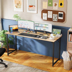 PayLessHere | 63 Inch Computer Desk | Nature | Office Desk - Image 2