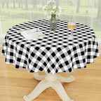 Smiry Plastic Table Cloth, Waterproof Vinyl Tablecloth by Smiry