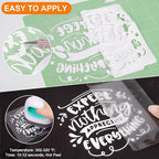VINYL FROG White Heat Transfer Vinyl Roll 12" x12ft Matte HTV Vinyl | White - Image 3