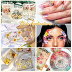 124 Pcs Dried Pressed Flowers for Resin Crafts, Real Pressed Wildflowers - Image 3