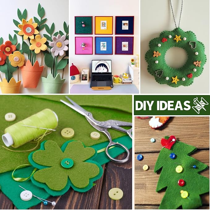 Campsite Green Fabric Sheet 36" X 36", 1.4mm Thick Large Soft Durable Flexible - Image 7