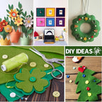 Campsite Green Fabric Sheet 108" X 36", 1.4mm Thick Large Soft Durable Flexible - Image 7