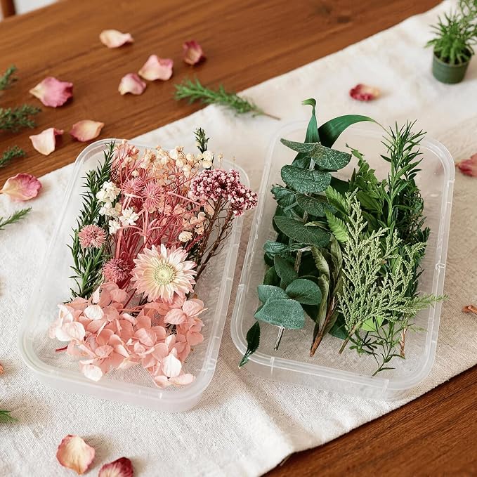 2PCS Dried Flowers Kit, Natural Dried Flowers Kit - Image 3
